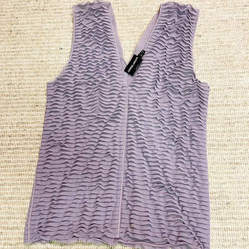 Giorgio Armani women’s ruffle blouse